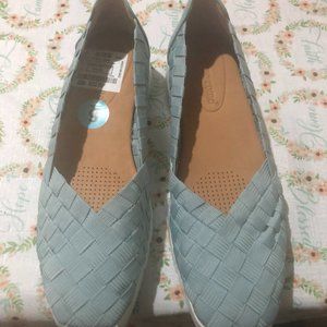 LIGHT BLUE SHOES  - SIZE 6